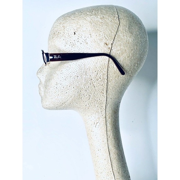 RayBan Gold Metal Rectangular Brown Glasses main image 12